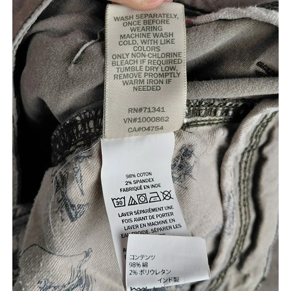 LL Bean Favorite Fit Pants Womens 8 Reg Taupe‎ Gray Straight Leg Chino 507466